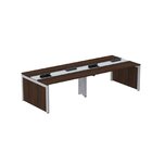 Mesa De Plataforma Dupla Para 4 Pessoas Corporativa 160x140/4