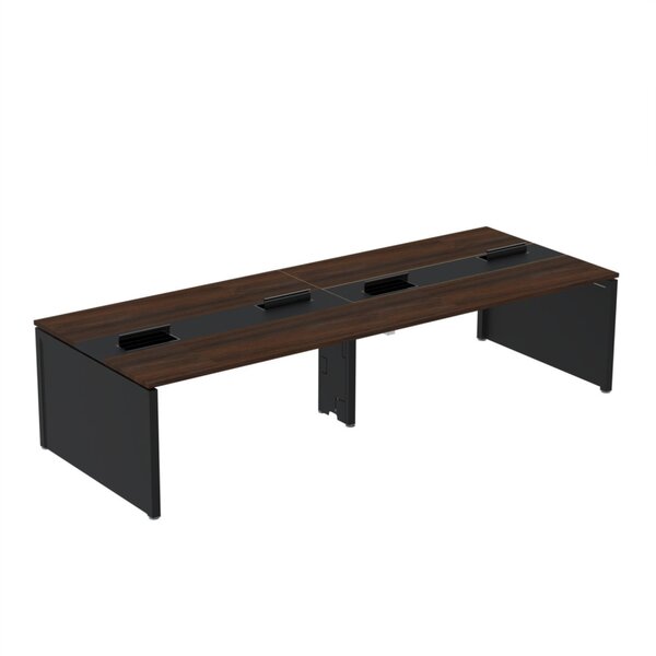 Mesa De Plataforma Dupla Para 4 Pessoas Corporativa 220x140/4