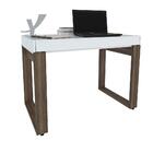 Mesa De Quarto Utah Branco Nogal