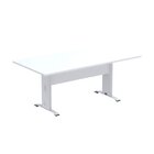 Mesa De Reunião 160x90cm Aretto Branco