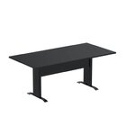 Mesa De Reunião 180x90cm Mr1800at Aretto Preto