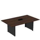 Mesa De Reunião 2000x1200 Mrcpb2012pp Escarlate/preto