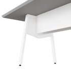 Mesa De Reunião 20cm Para 8 Pessoas Com Caixa De Tomadas Indu