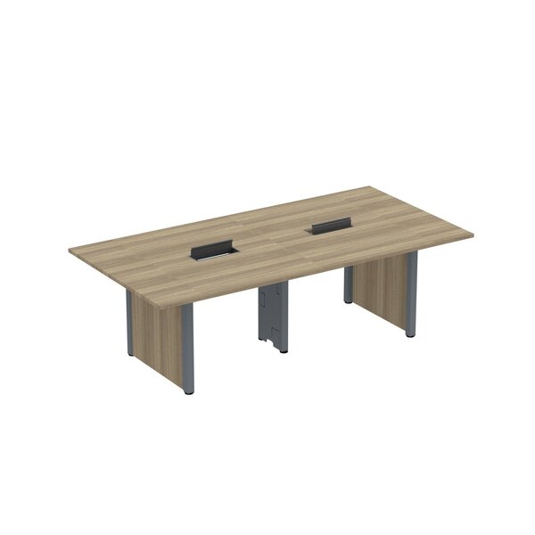 Mesa De Reunião 2400x1200 Mrcpb2412pp Noce Naturalle/grafito