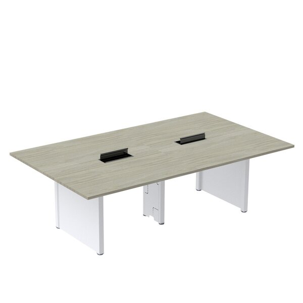 Mesa De Reunião 2400x1200 Mrcpb2412pp Nogueira Casablanca/bra