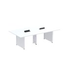Mesa De Reunião 2400x1400 Mrcpb2414pp Branco