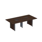 Mesa De Reunião 2400x1400 Mrcpb2414pp Escarlate/grafito