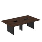 Mesa De Reunião 2400x1400 Mrcpb2414pp Escarlate/preto