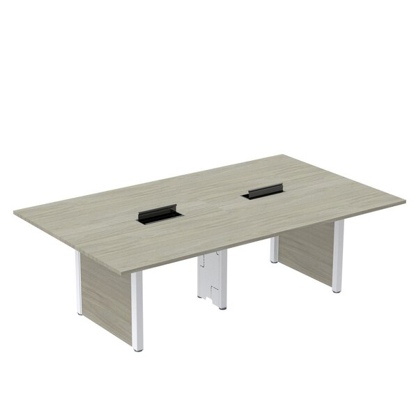 Mesa De Reunião 2400x1400 Mrcpb2414pp Nogueira Casablanca/bra