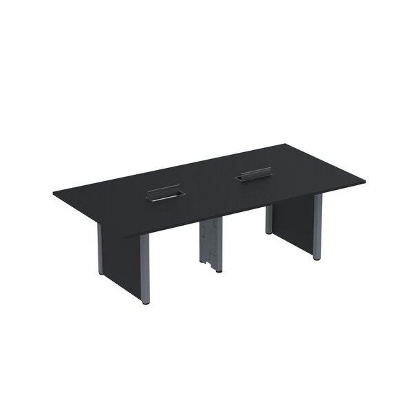 Mesa De Reunião 2400x1400 Mrcpb2414pp Preto/grafito