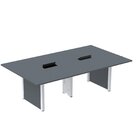 Mesa De Reunião 3200x1200 Mrcpb3212pp Grafito/branco