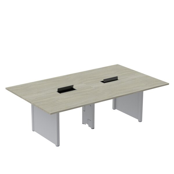 Mesa De Reunião 3200x1200 Mrcpb3212pp Nogueira Casablanca/cin