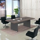 Mesa De Reunião 6 Lugares Empresa Parma Freijó Preto