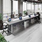 Mesa De Reunião Corporativa 480cm Para 8 Pessoas Com Caixa De