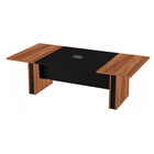 Mesa De Reunião Diretoria - 2,40x1,20m - Workstart -  Nogal S