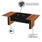 Mesa De Reunião Diretoria - 3,20x1,20m - Workstart - Nogal Se