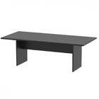Mesa De Reunião Para Escritório 220 Cm Me4190 Preto - Tecno M