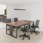 Mesa De Reunião Para Escritório Com Caixa De Tomada