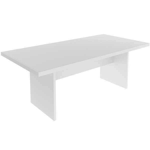 Mesa De Reunião Para Escritório Grande Branco