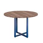 Mesa De Reunião Redonda P25 Pandin 110 Cm (largura) Tampo Mdp