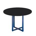 Mesa De Reunião Redonda P25 Pandin 110 Cm (largura) Tampo Mdp