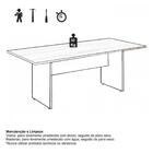 Mesa De Reunião Retangular 2,00x0,90m - C/ Caixa De Tomadas -