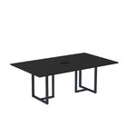 Mesa De Reunião Retangular Com Power Box 200x90cm Mr2000p25tu