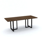 Mesa De Reunião Retangular Pandin Pe40tub - Imbuia