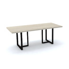 Mesa De Reunião Retangular Pandin Pe40tub - Nogueira