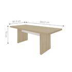 Mesa De Trabalho Birmingham Carvalho Branco