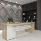 Mesa De Trabalho Glasgow Carvalho Branco