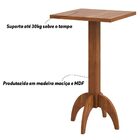 Mesa Decorativa Bistrô Dionísio 65x65 Quadrado Imbuia G42 - G
