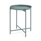 Mesa Decorativa Lateral Verde 50x40 Cm - Indo Decorar