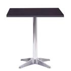 Mesa Delta 76,50 Cm (altura) Com Tampo Em Mdp Quadrado 80 Cm