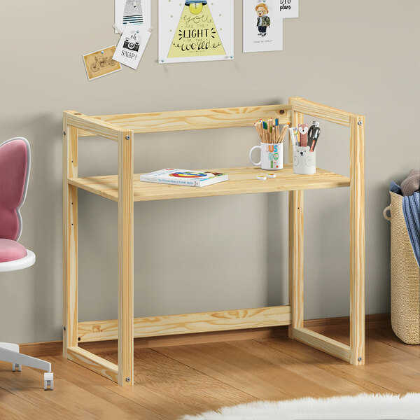 Mesa Desenho Infantil De Brincar Madeira Montessori Suza Natu