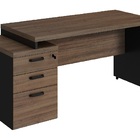 Mesa Diretor Web40 C/ Vidro 1,72 x 1,60 c/ Gaveteiro 3g - Ame