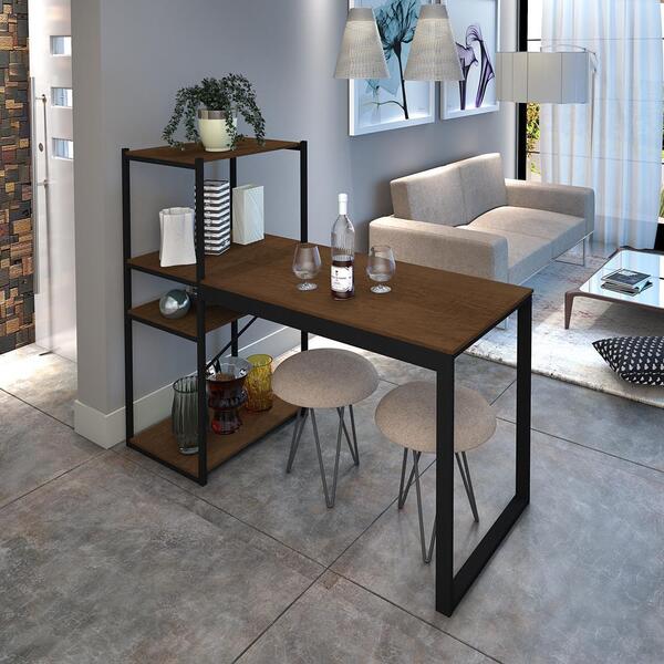 Mesa Divisor Ambientes Multiuso Escrivaninha Home Office