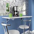 Mesa Dobrável 40x90cm Branco Zamar