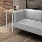 Mesa Dobrável 4 Lugares Expert Office Branco/carvalho Montreal