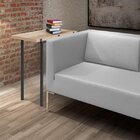 Mesa Dobrável 4 Lugares Expert Office Preto/carvalho Montreal