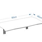 Mesa Dobrável 90cm Linha Impress Com 2 Banquetas Portugal