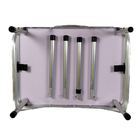 Mesa Dobravel Aluminio Tampao Mdf 60x45x60cm