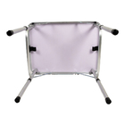 Mesa Dobravel Aluminio Tampao Mdf 60x45x60cm