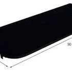 Mesa Dobrável C/ Gaveteiro De 03 Gvts Kit Preto P/ Escritório