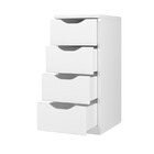 Mesa Dobrável C/ Gaveteiro De 04 Gvts Kit Cor Branco
