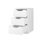 Mesa Dobrável C/ Gaveteiro Kit Branco Lançamento Ajl 03 Gavet