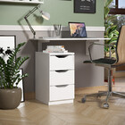 Mesa Dobrável C/ Gaveteiro Novidade P/ Trabalho Home Office A