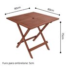 Mesa Dobrável Cas Abao  Madeira