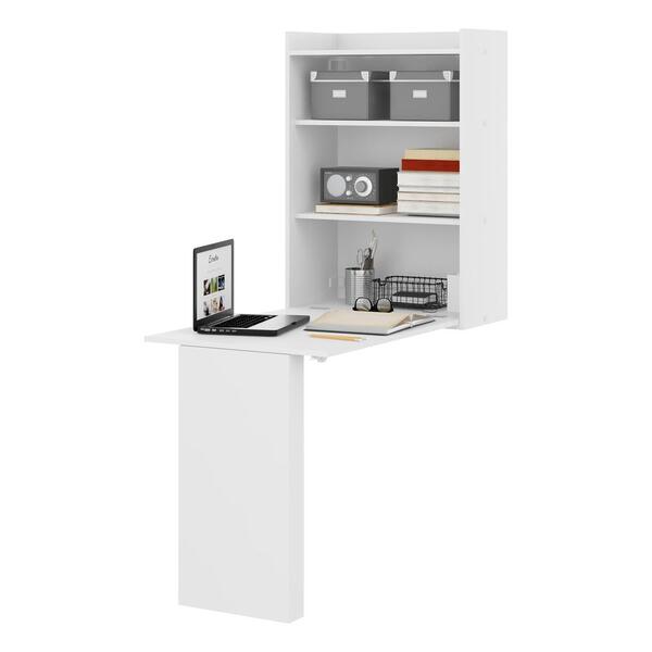 Mesa Dobrável Com Armário Multimóveis Fg5131 Branca