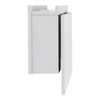 Mesa Dobrável Com Nichos Com Led Neon Quente 78,5cm Branco Br